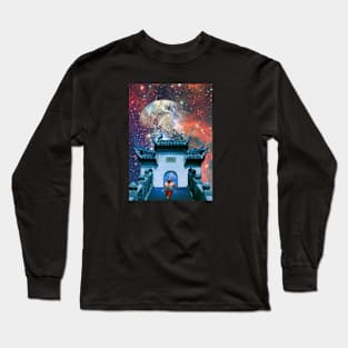 Tokyo Space Outer Galaxy Long Sleeve T-Shirt